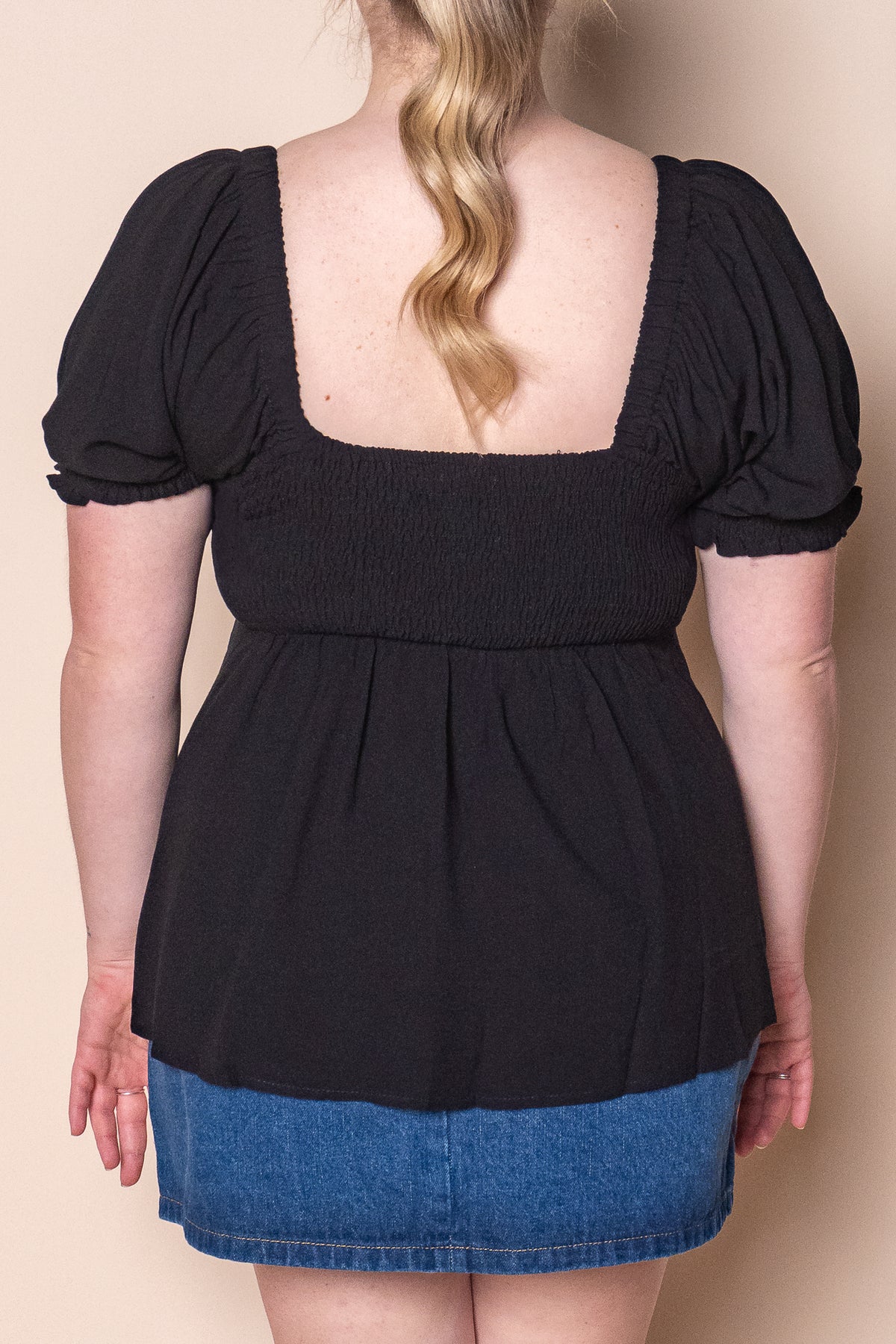 Illy S/S Top in Black