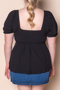 Illy S/S Top in Black