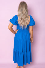 Tallulah Dress in Cobalt Blue