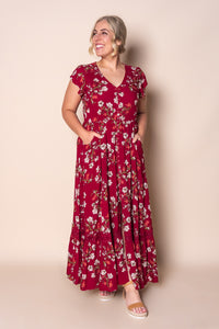 Marnie Maxi Dress in Wine