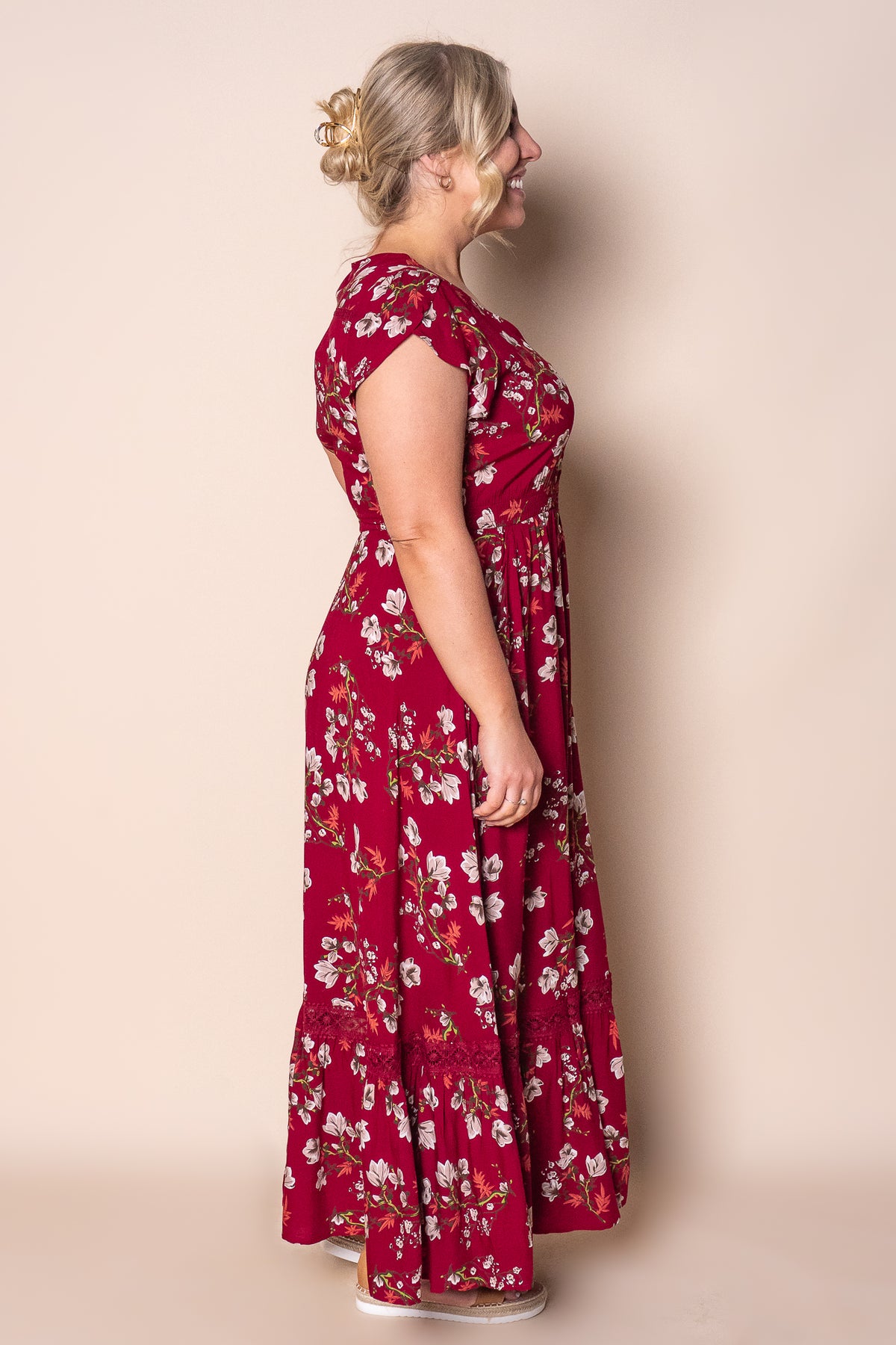 Marnie Maxi Dress in Wine