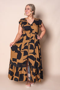 Omara Maxi Dress in Black