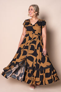 Omara Maxi Dress in Black