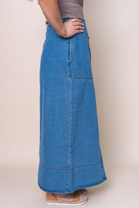 Suzette Skirt in Mid Blue