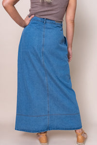 Suzette Skirt in Mid Blue