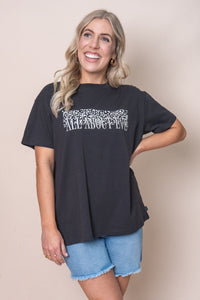 Rhi Standard Tee in Black - All About Eve