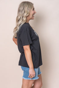 Rhi Standard Tee in Black - All About Eve