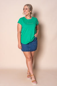 Signature Tee in Bottle Green - Foxwood