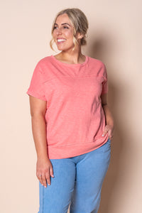 Allison Tee in Rose - Foxwood