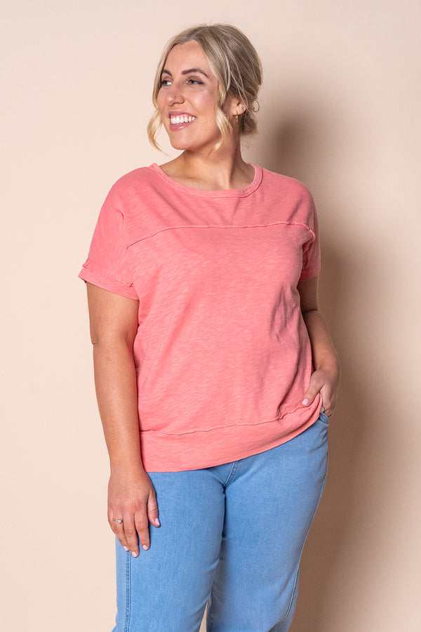 Allison Tee in Rose - Foxwood