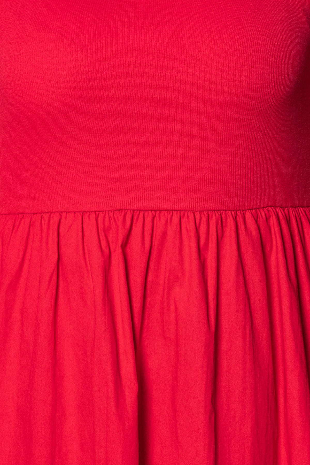 Ella Midi Dress in Crimson - Foxwood