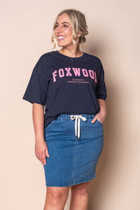 Rio Skirt in Mid Blue - Foxwood