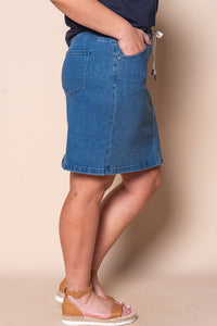 Rio Skirt in Mid Blue - Foxwood