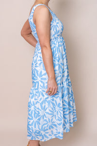 Cyra Dress in Light Blue