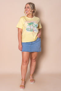 Sunny Days Tee in Lemon - Foxwood