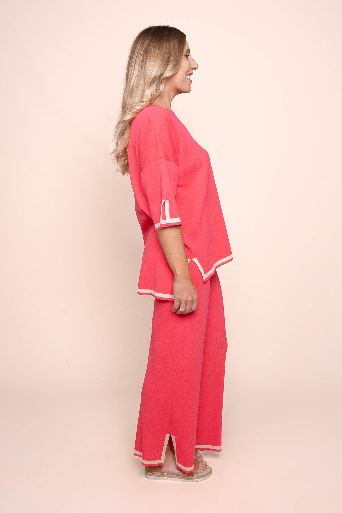 Harlina Knit Set in Watermelon