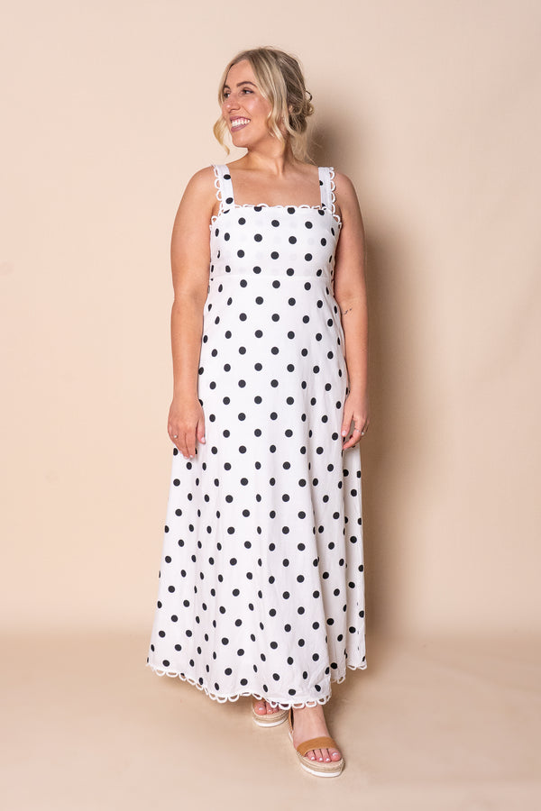 Vera Maxi Dress in White