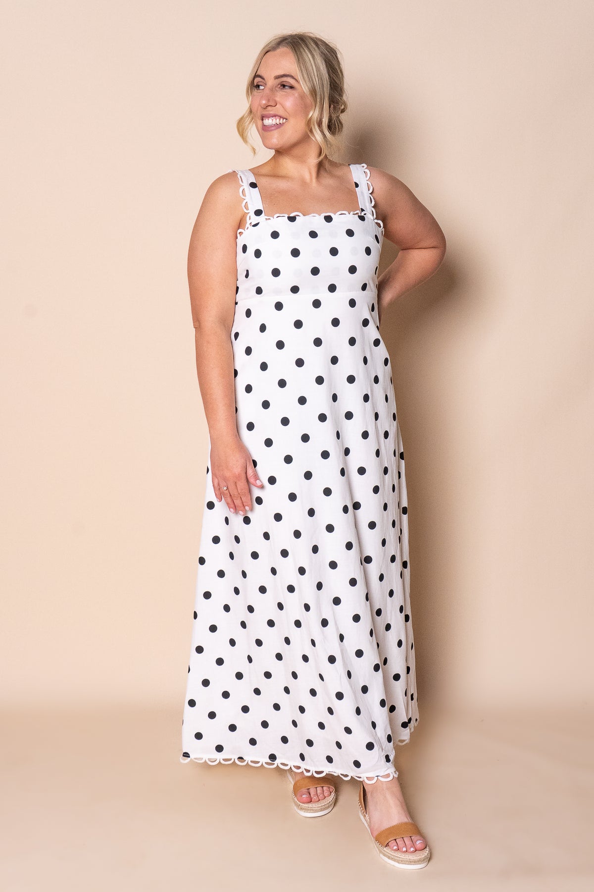Vera Maxi Dress in White