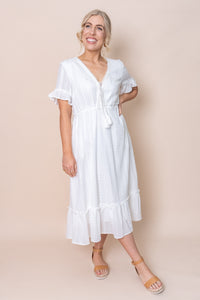 Alba Dress in White