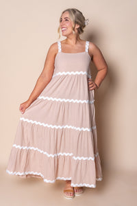 Stella Maxi Dress in Ivory