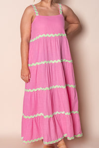 Stella Maxi Dress in Pink