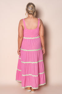 Stella Maxi Dress in Pink
