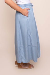 Fresco Skirt in Light Blue - Foxwood