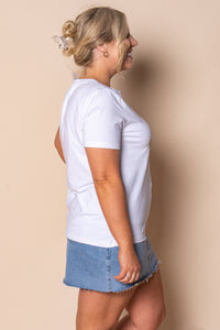 Ariel Mermaid Tee in White