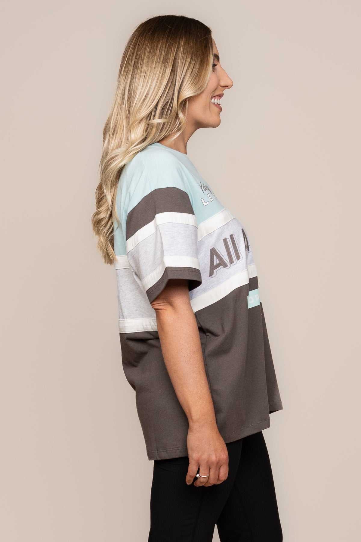 Premier Panel Relaxed Tee in Teal - All About Eve