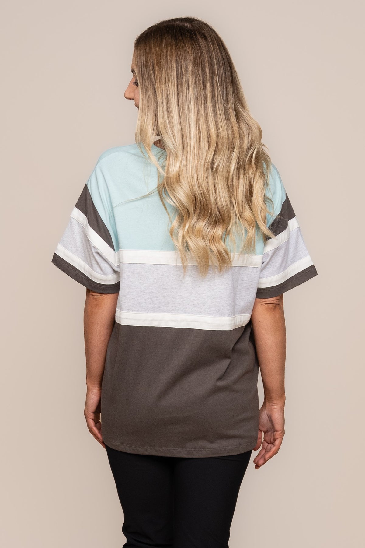 Premier Panel Relaxed Tee in Teal - All About Eve