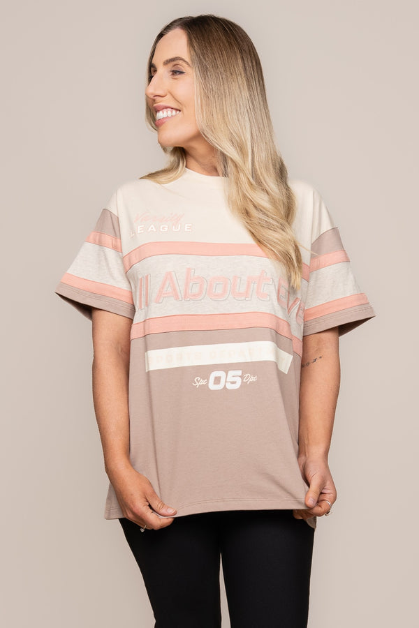 Premier Panel Relaxed Tee in Blush - All About Eve