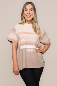 Premier Panel Relaxed Tee in Blush - All About Eve