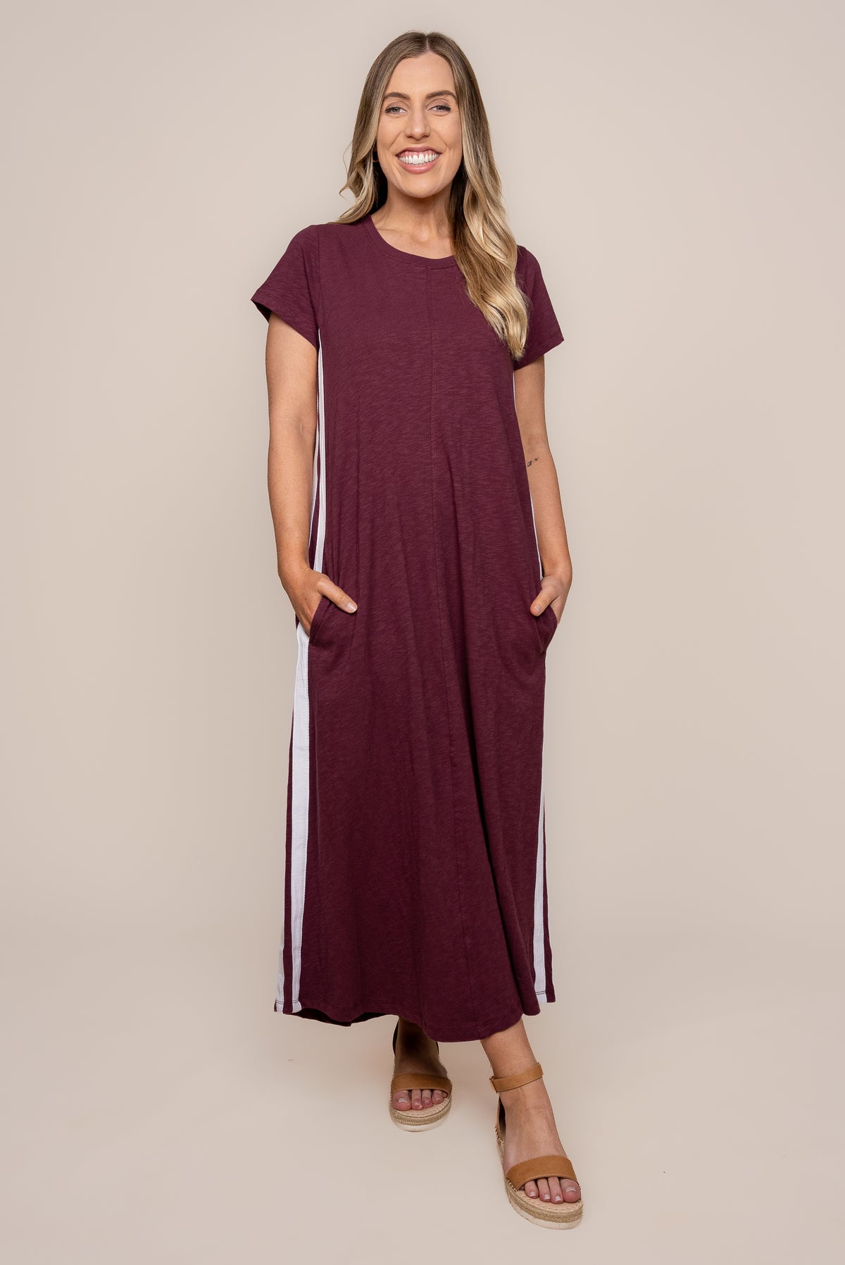 Recovery Dress in Plum - Foxwood