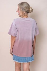 Genoa O/S Tee in Fawn - All About Eve