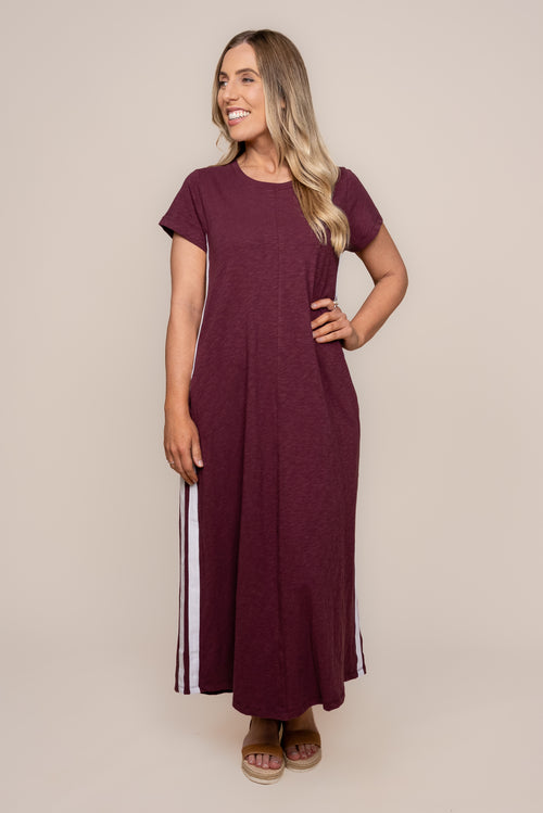 Recovery Dress in Plum - Foxwood