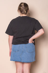 Montana Relaxed Tee in Washed Black - All About Eve