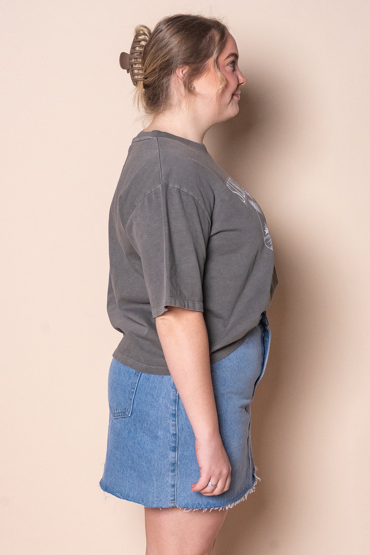 Original Eagle Tee in Coal - Silent Theory