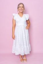 Amora Dress in White