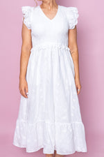 Amora Dress in White