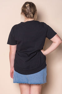 Farrah SS Tee in Black - Foxwood