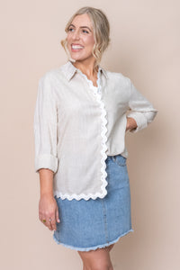 Becci Shirt in Sand