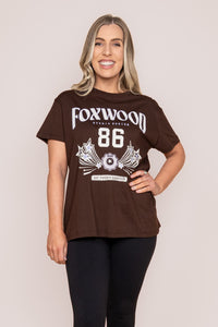 Superstar Tee in Coffee - Foxwood