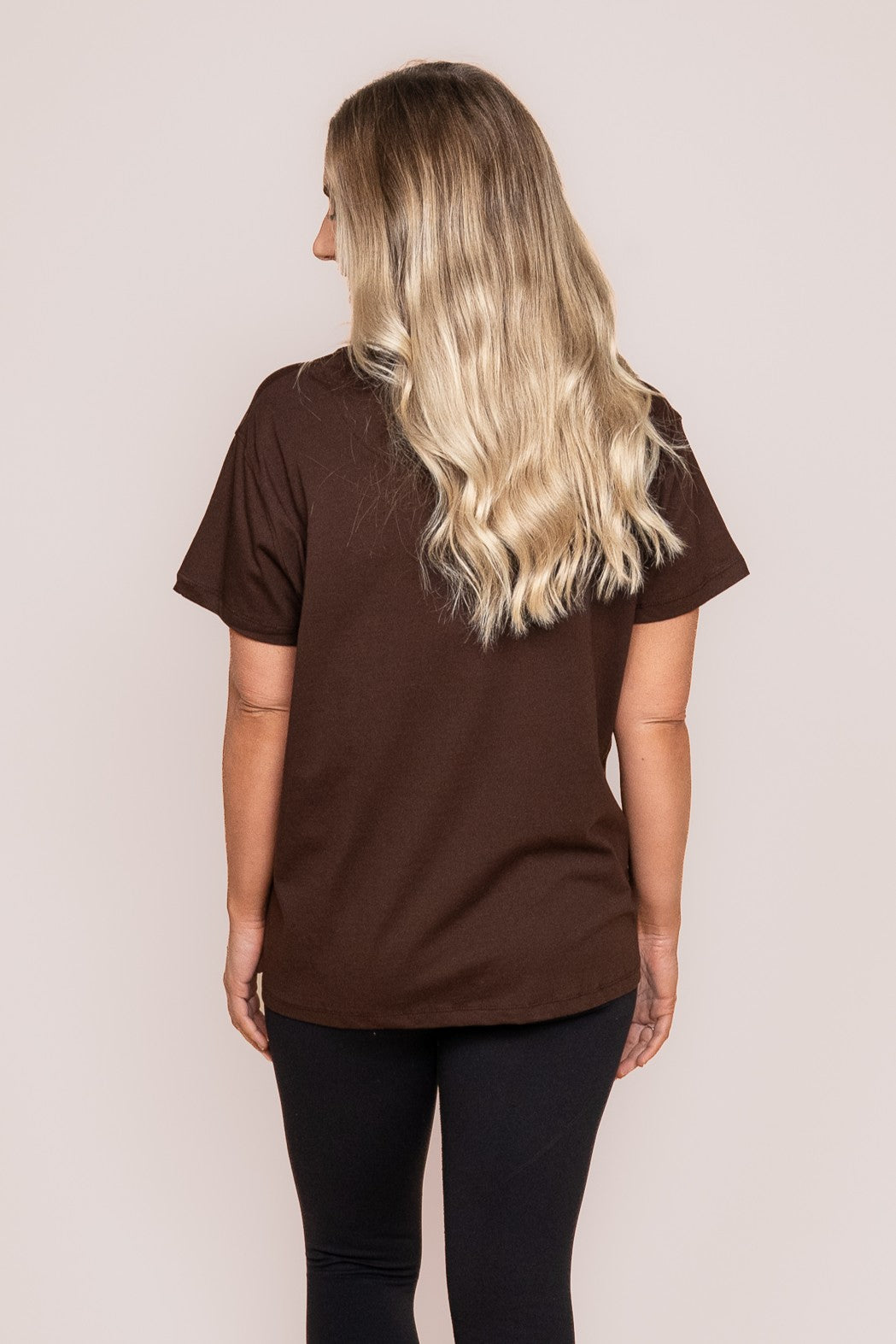 Superstar Tee in Coffee - Foxwood