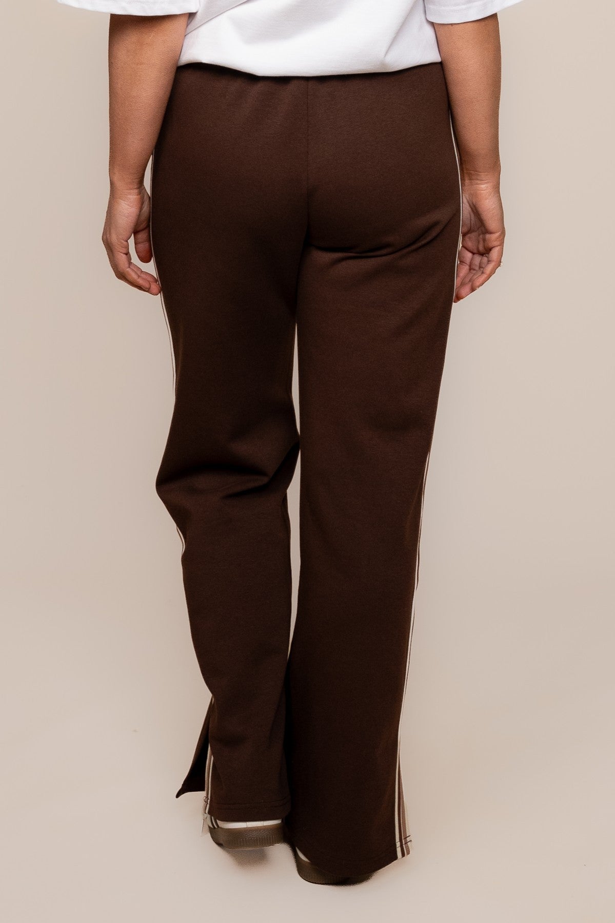 Harley Jersey Pants in Dark Chocolate