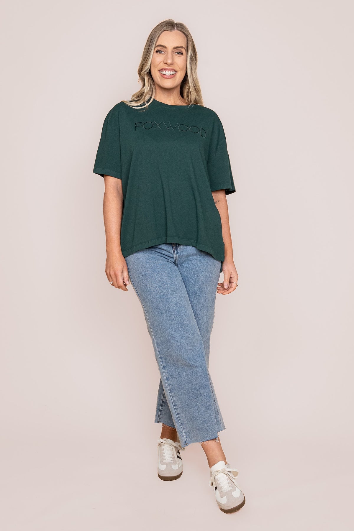 Simplified Tee in Forest Green - Foxwood