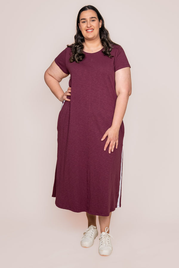 Recovery Dress in Plum - Foxwood
