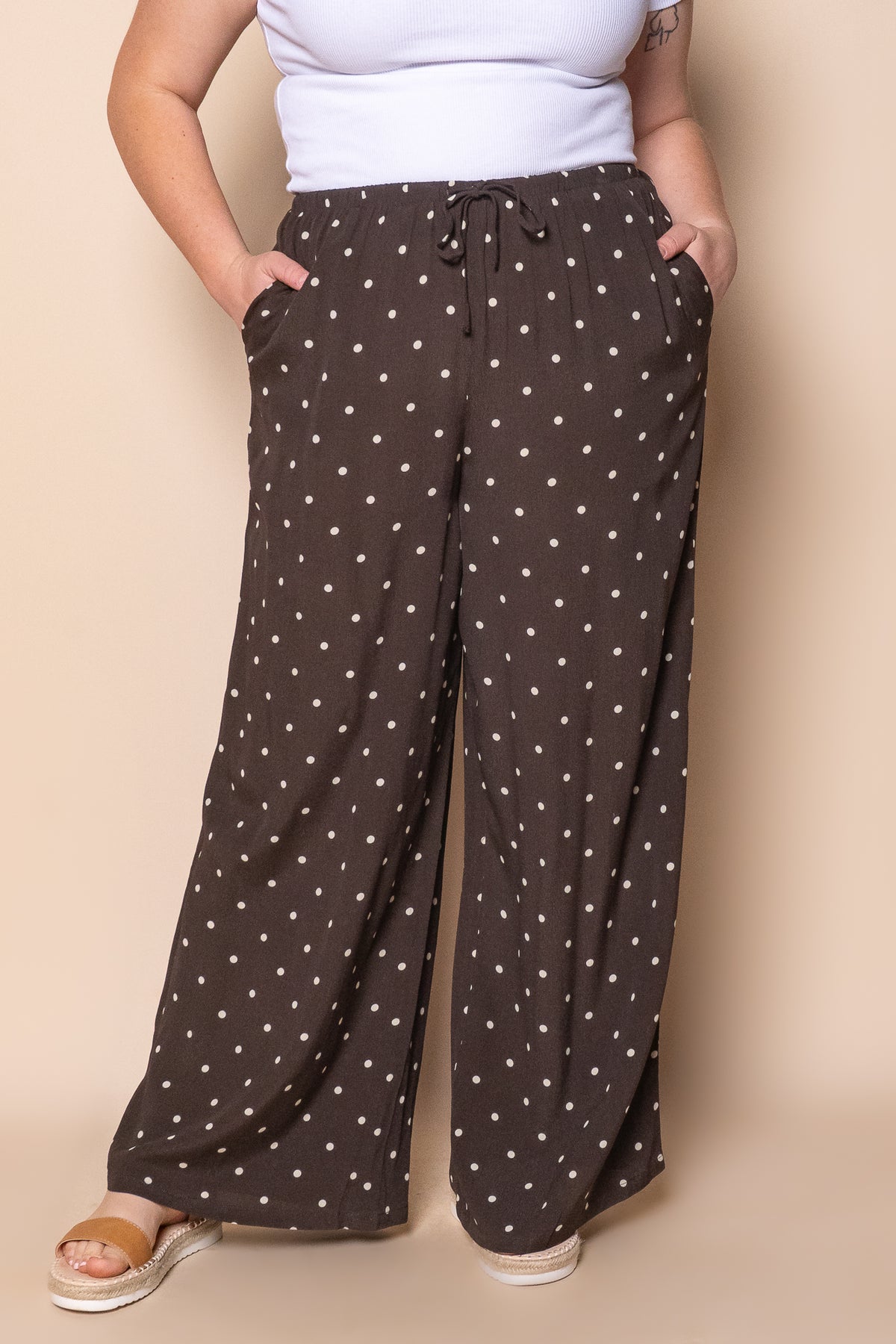 Emelia Pants in Brown - All About Eve