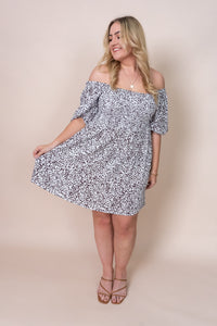 Rhi Mini Dress in Print - All About Eve