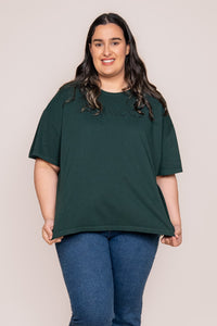Simplified Tee in Forest Green - Foxwood