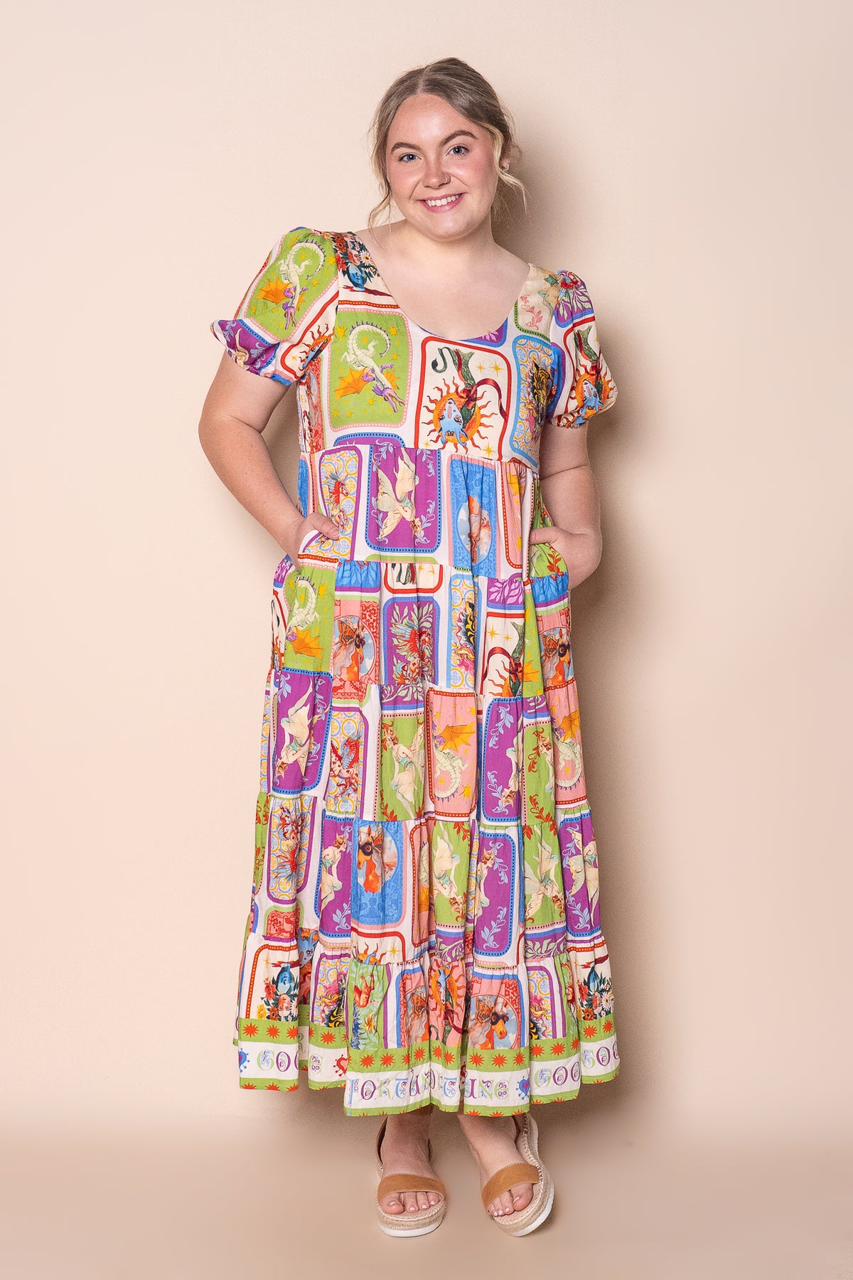 Hope Celestial Dress in Multi